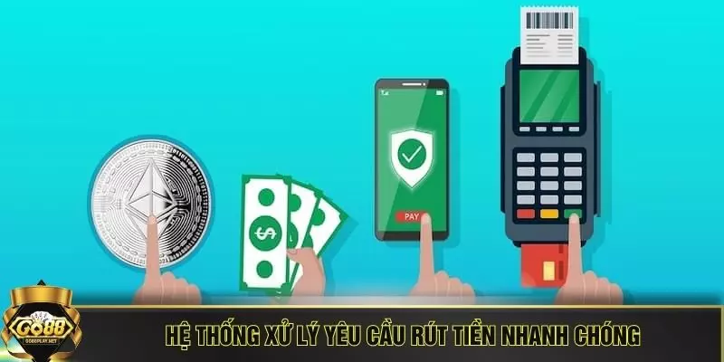 Hệ thống xử lý yêu cầu rút tiền nhanh chóng