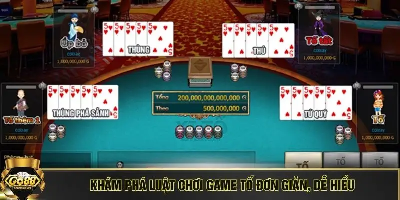 Khám phá luật chơi game Tố đơn giản, dễ hiểu